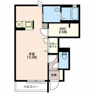 ルーチェ B【1階】の間取り