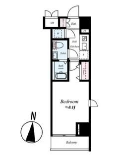 東京都墨田区横川2【マンション】の間取り