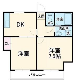 リステルマンション鴻巣【3階】の間取り