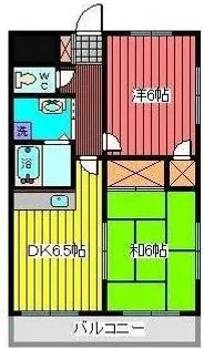 ドミール並木【2階】の間取り