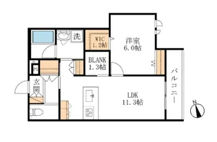 東京都練馬区貫井2【マンション】の間取り