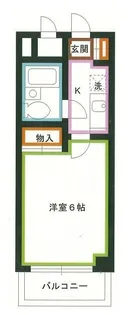 コスモリード国分寺【8階】の間取り