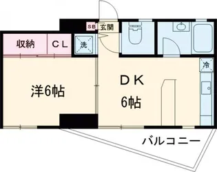 ロックアーバン【2階】の間取り