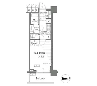 東京都江東区辰巳2【マンション】の間取り