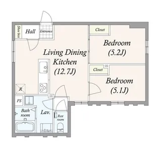 GRAN PASEO三宿II【3階】の間取り