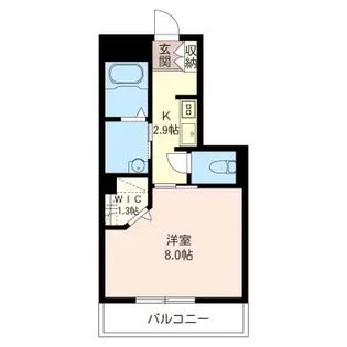 ADONIS II【1階】の間取り