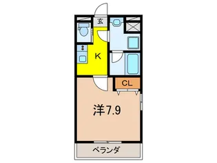 聚楽荘仁川C棟【3階】の間取り