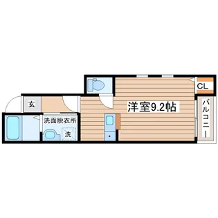 colonial藤松【1階】の間取り