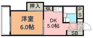 ブルーリーフ・K【4階】の間取り