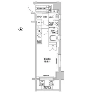コンフォリア春日富坂【6階】の間取り