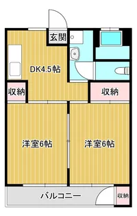 坂井ビル【5階】の間取り