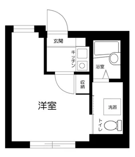 リッシェル平和島【2階】の間取り