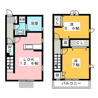 アンタレスEFの間取り