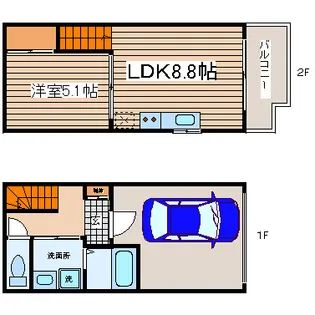 カーサ・ノブレの間取り