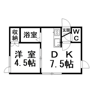 アーバンクリスター【1階】の間取り