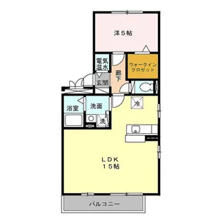 アドバンテージIV 102【1階】の間取り
