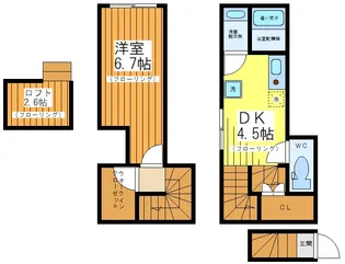 ライブリー学芸大学の間取り