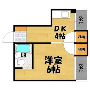 ラークハウス【2階】の間取り