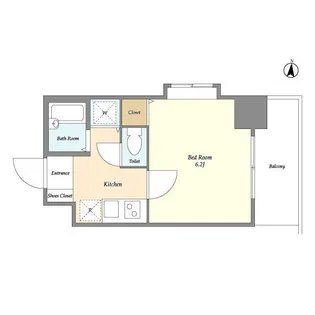 アクシーズタワー川口幸町II【4階】の間取り