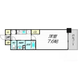 BPRレジデンス天満橋【3階】の間取り