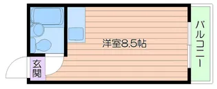 ビスタ緑地II【3階】の間取り