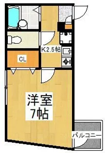 ウィンディヴィラ目白【2階】の間取り