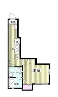 フローライト川崎【1階】の間取り