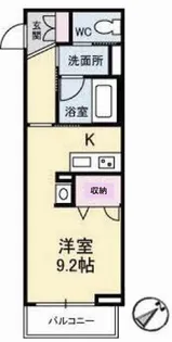グレース己斐【3階】の間取り