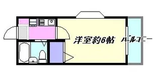 第3山田ハイツ【3階】の間取り