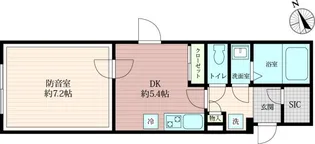 「防音マンション」VORT瀬田レジデンス【2階】の間取り