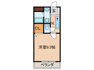プレミール元町【1階】の間取り