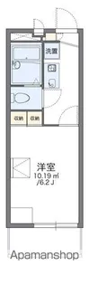 レオパレスプレミールII【3階】の間取り
