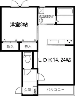 ECV【1階】の間取り