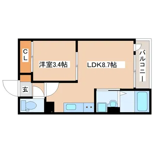 Forer平成【3階】の間取り