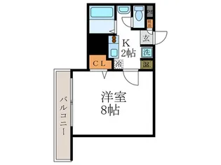 グランコスモ鴨川【10階】の間取り