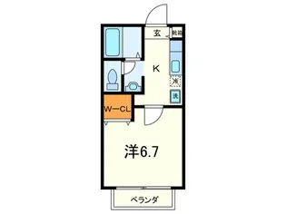 アーバンコート六甲A棟【1階】の間取り