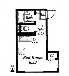 ファーストホーム森下【2階】の間取り