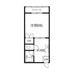 センチュリータカ【1階】の間取り