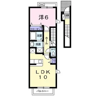 グリーンヒル【2階】の間取り