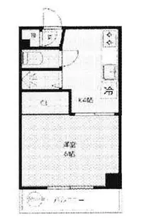 第二ヴィクトリア【2階】の間取り