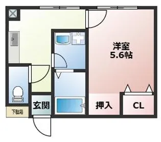 スタンフォード常三島【7階】の間取り