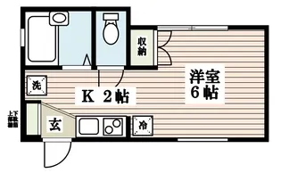 クリオス【1階】の間取り