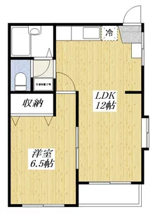 ハイツサトウ【2階】の間取り
