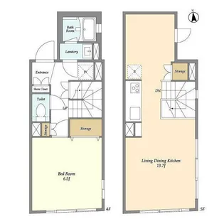 FARE御徒町の間取り