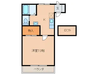 パシオン【1階】の間取り