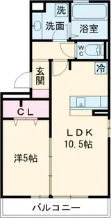 セントヒルズ【3階】の間取り