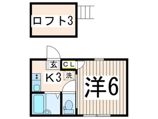 エクレール【2階】の間取り