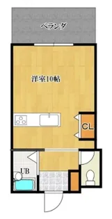 カサブランカ(RH)【3階】の間取り