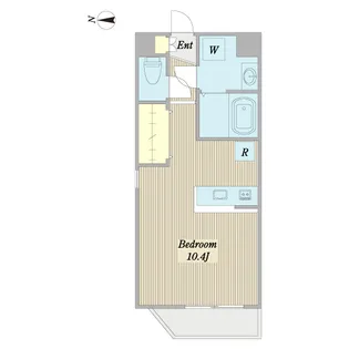 ツリーデン馬橋II【2階】の間取り