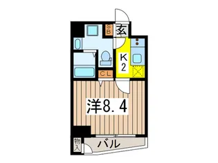 アルテシモプリマ【5階】の間取り